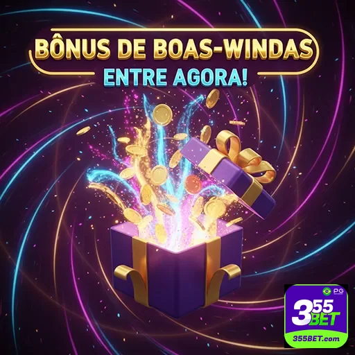Promoção de bônus no 355bet, destaque em uma imagem com o logo do site 355bet.